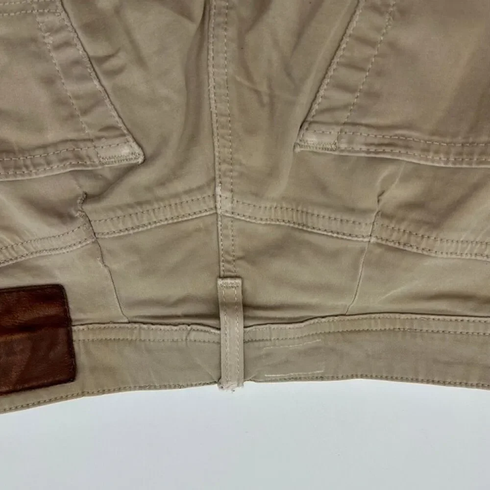 AG‎ The Graduate Tailored Leg Distressed Khaki Chinos Men's Pants 32x34